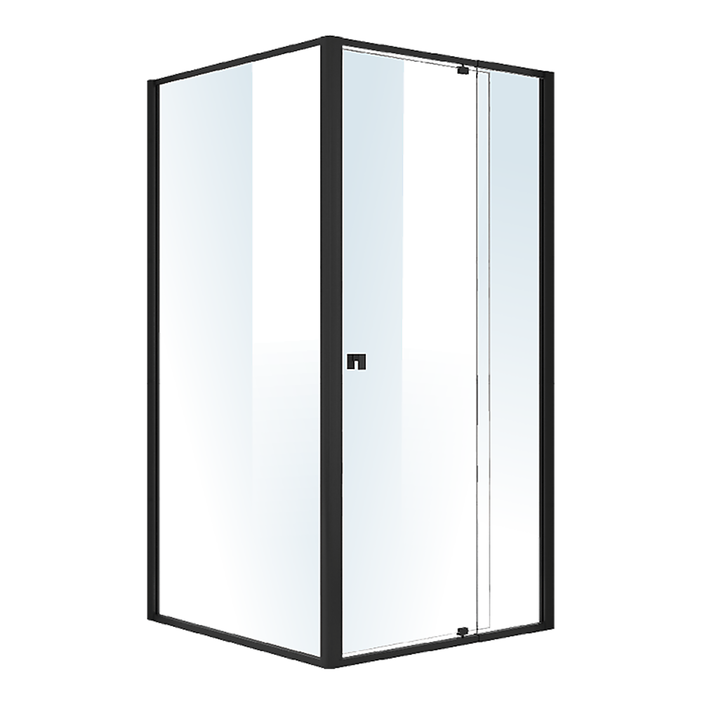 Semi Frameless Shower Screen (98~106)x 195cm & (98~101)x 195cm Side AS/NZS Glass V63-824591