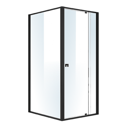 Semi Frameless Shower Screen (82~90)x 195cm & (98~101)x 195cm Side AS/NZS Glass V63-824601