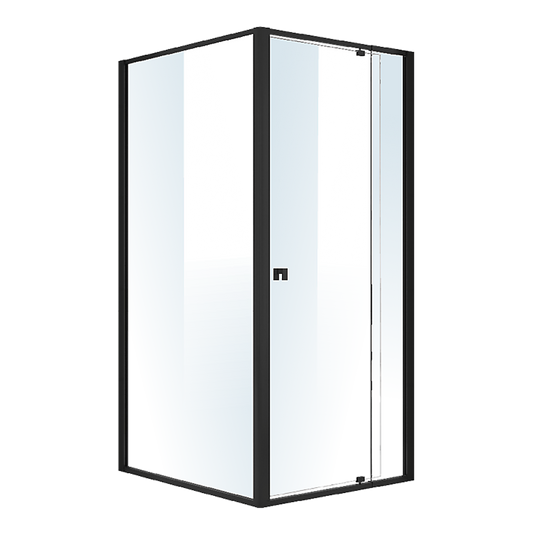 Semi Frameless Shower Screen (82~90)x 195cm & (98~101)x 195cm Side AS/NZS Glass V63-824601