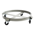 Drum Dolly 450kg 55 Gallon w Swivel Casters Heavy Duty Steel Frame Non Tipping V63-824681