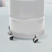 Drum Dolly 450kg 55 Gallon w Swivel Casters Heavy Duty Steel Frame Non Tipping V63-824681