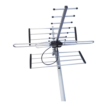 Digital TV Outdoor Antenna Aerial UHF VHF FM Signal Booster HD V63-824691
