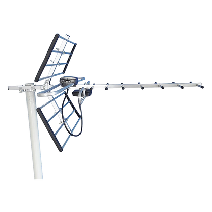 Digital TV Outdoor Antenna Aerial UHF VHF FM Signal Booster HD V63-824691