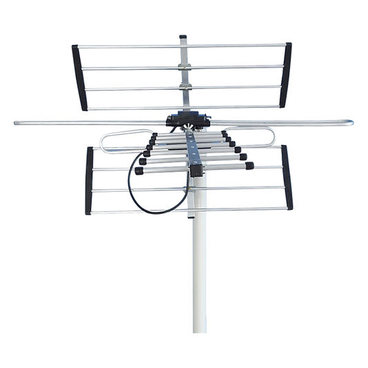 Digital TV Outdoor Antenna Aerial UHF VHF FM Signal Booster HD V63-824691