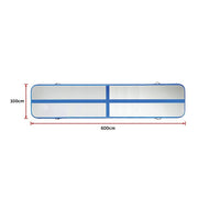 6m Inflatable Air Track Gym Mat Airtrack Tumbling Gymnastics Tumbling with Pump
