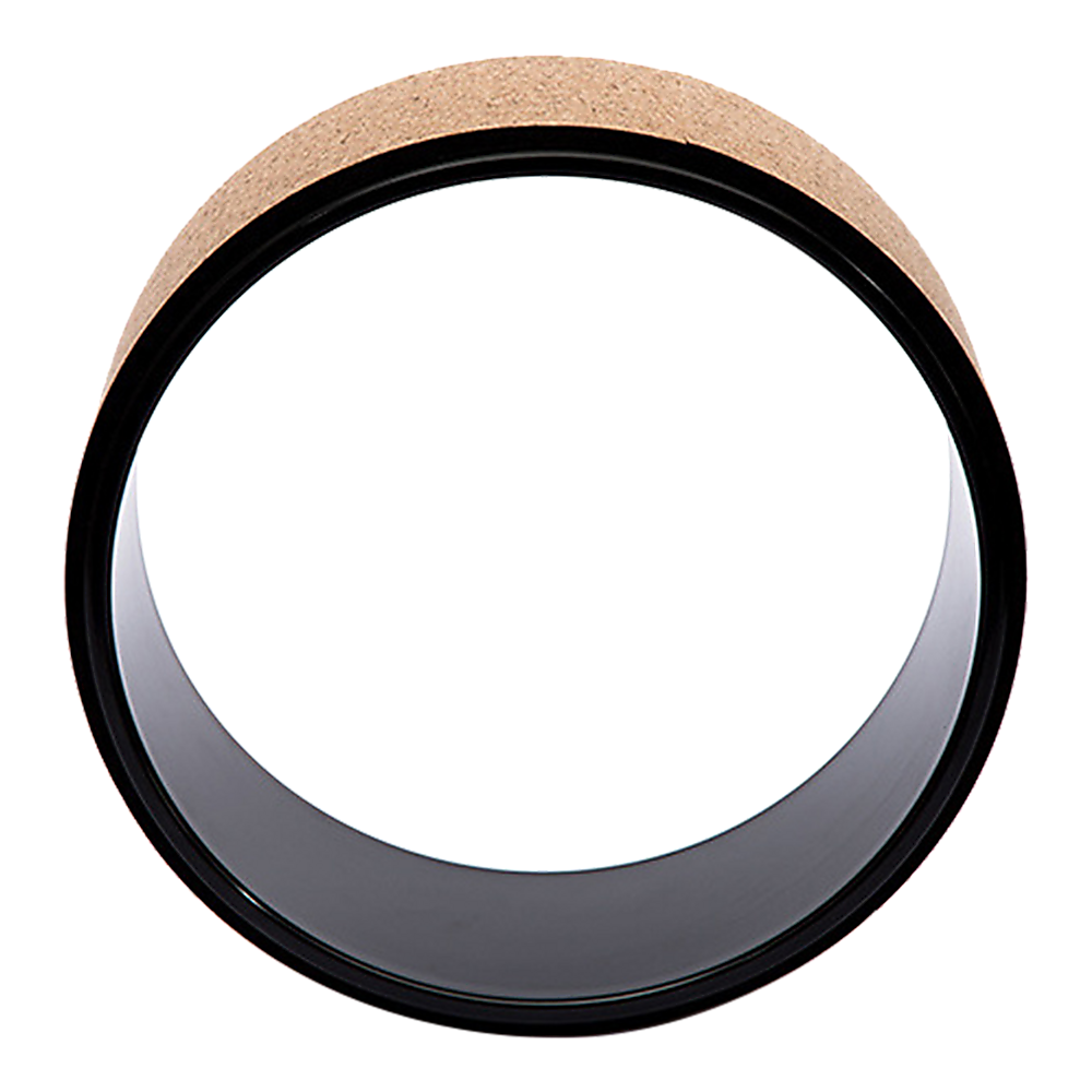 Yoga Pilates Wheel Cork Circle Prop Back Chest Hips Abdomen Stretch Roller V63-824771