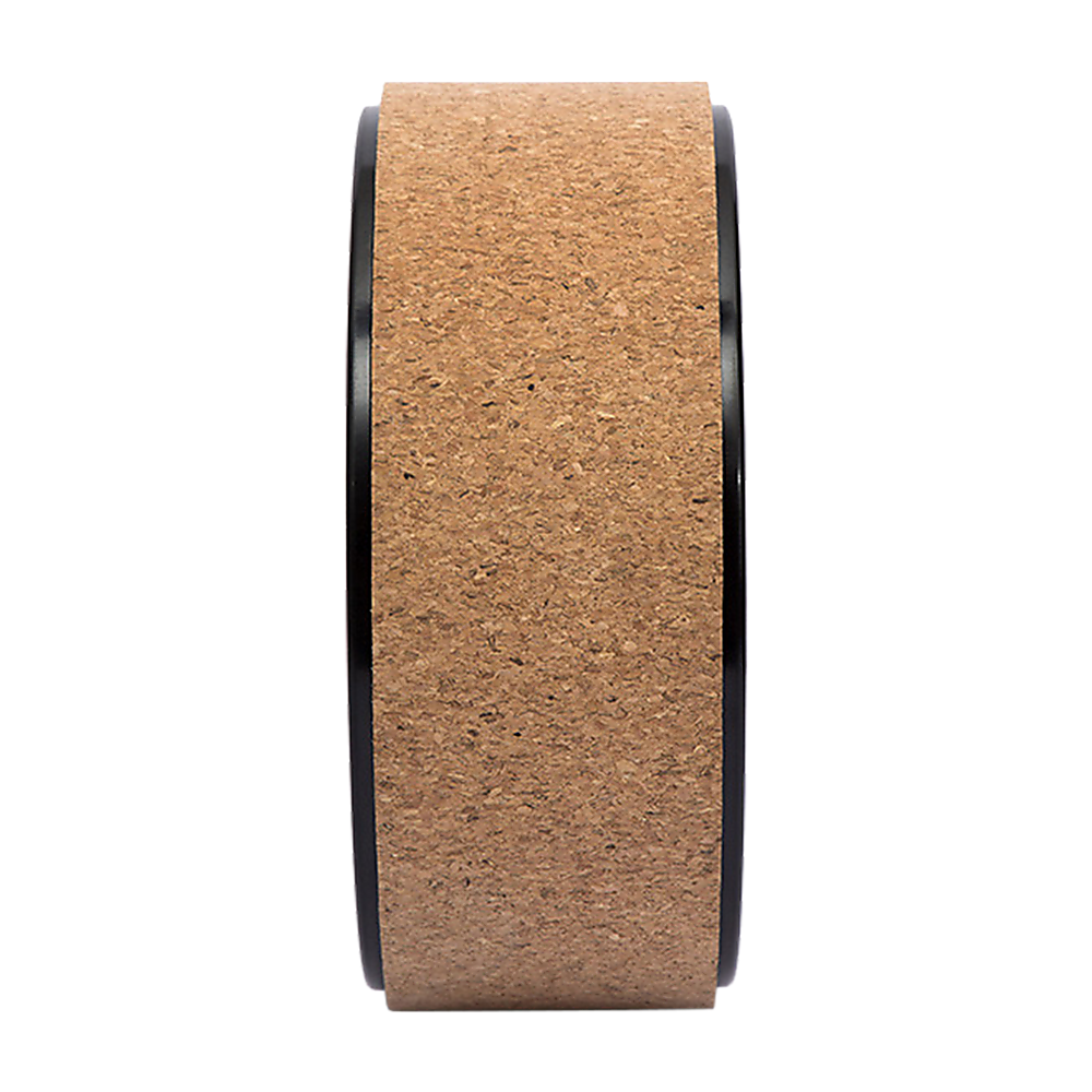 Yoga Pilates Wheel Cork Circle Prop Back Chest Hips Abdomen Stretch Roller V63-824771