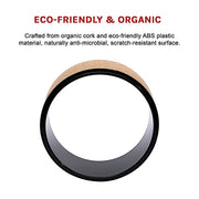 Yoga Pilates Wheel Cork Circle Prop Back Chest Hips Abdomen Stretch Roller V63-824771