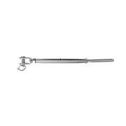 Stainless Steel Wire Rope Balustrade DIY Kit Jaw Swage Fork Turnbuckle 10 Pack For Secure Cable Railing V63-824881