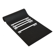 300cm Professional Rubber Darts Mat Home Pub Bar Floor Protector With Throw Line For Accurate Play V63-824921