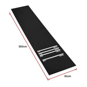 300cm Professional Rubber Darts Mat Home Pub Bar Floor Protector With Throw Line For Accurate Play V63-824921