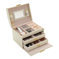Jewellery Storage Box Girls Ring Necklace Display Organiser Case For Neat Accessory Storage V63-824941