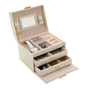 Jewellery Storage Box Girls Ring Necklace Display Organiser Case For Neat Accessory Storage V63-824941