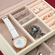 Jewellery Storage Box Girls Ring Necklace Display Organiser Case For Neat Accessory Storage V63-824941