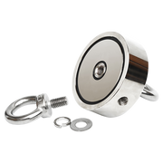 340Kg Salvage Strong Recovery Magnet Neodymium Hook Treasure Hunting Fishing V63-824961