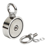 340Kg Salvage Strong Recovery Magnet Neodymium Hook Treasure Hunting Fishing V63-824961