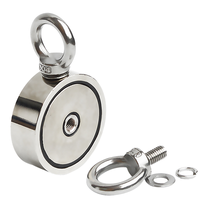 340Kg Salvage Strong Recovery Magnet Neodymium Hook Treasure Hunting Fishing V63-824961