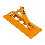 60cm Iron Fold Down Vehicle Security Parking Lock Bollard Barrier For Reserved Car Parking Protection V63-824971