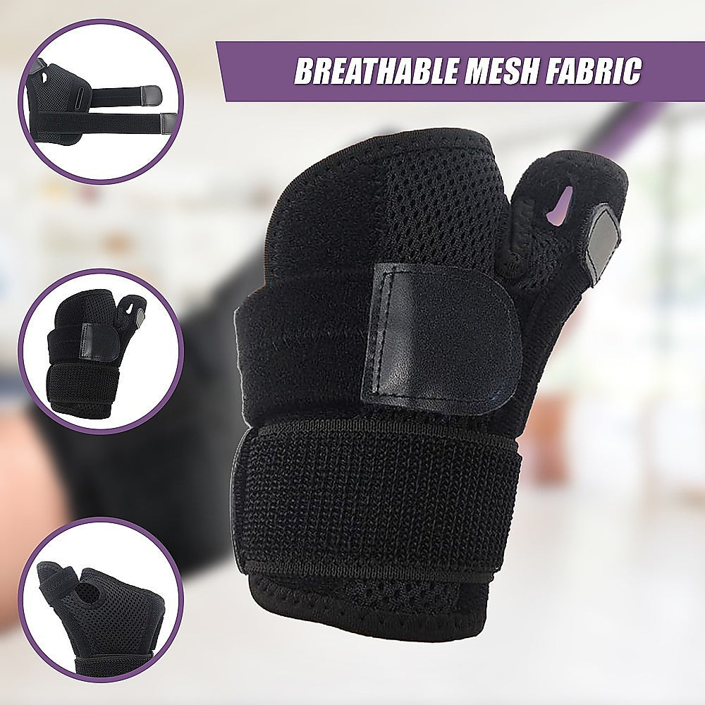 Thumb Stabiliser Brace One Size Fits All Support Strap Splint For Sports And Arthritis Relief V63-824981