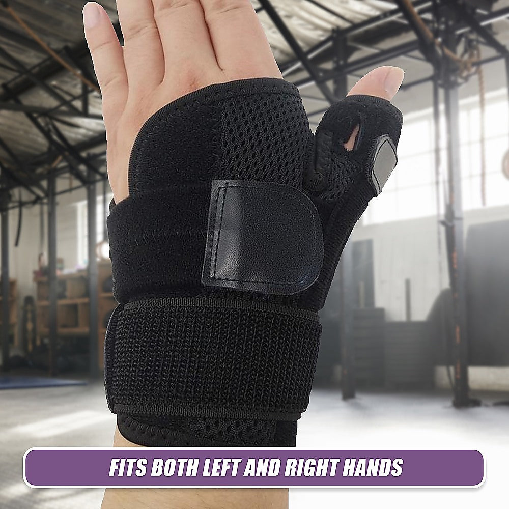 Thumb Stabiliser Brace One Size Fits All Support Strap Splint For Sports And Arthritis Relief V63-824981