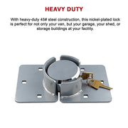 Heavy Duty Van Door Lock With Brackets Security Hasp Padlock For Vehicle Cargo Protection V63-824991