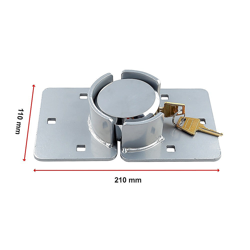Heavy Duty Van Door Lock With Brackets Security Hasp Padlock For Vehicle Cargo Protection V63-824991
