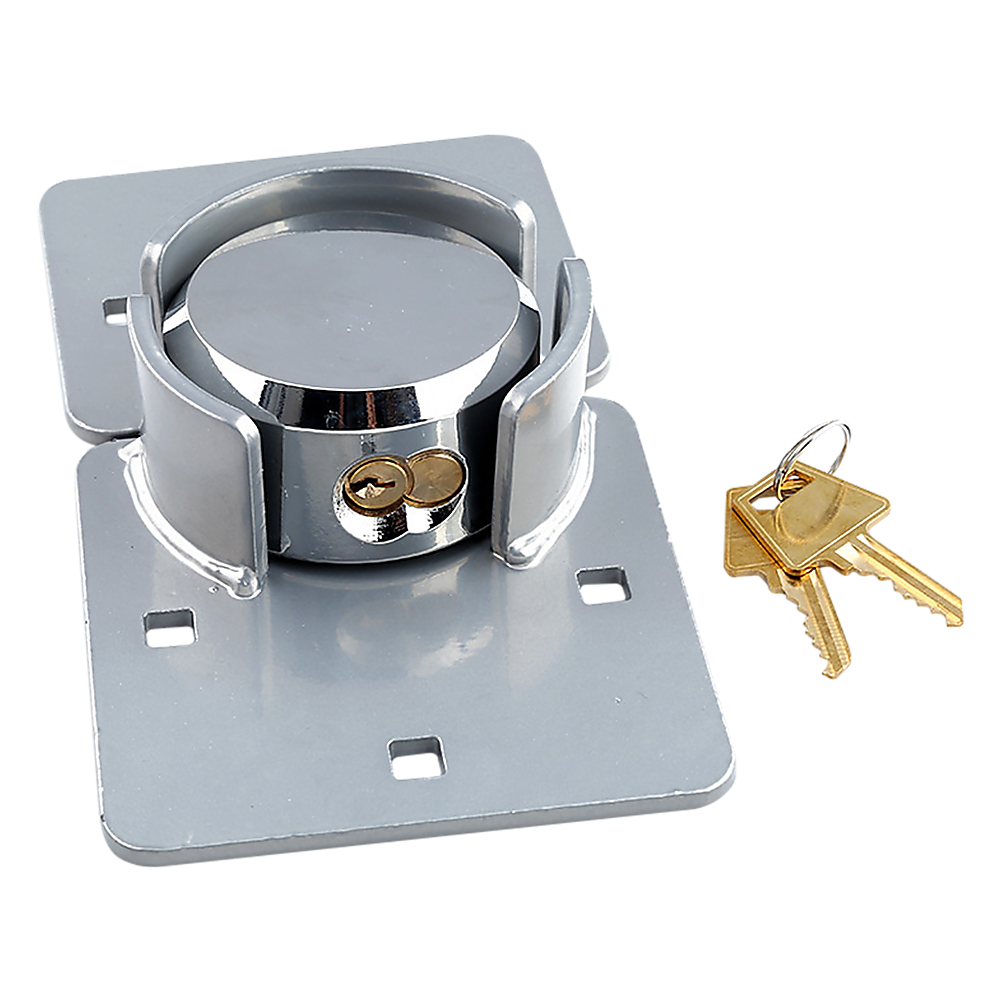 Heavy Duty Van Door Lock With Brackets Security Hasp Padlock For Vehicle Cargo Protection V63-824991