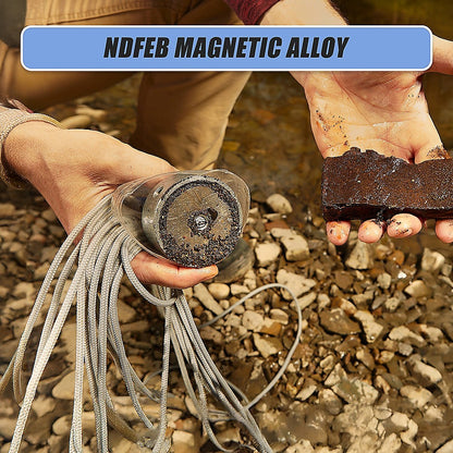 700Kg Salvage Strong Recovery Magnet Neodymium Hook Treasure Hunting Fishing V63-825001
