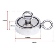 700Kg Salvage Strong Recovery Magnet Neodymium Hook Treasure Hunting Fishing V63-825001