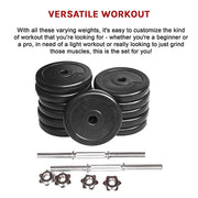 35KG Dumbbell Adjustable Weight Set V63-825441