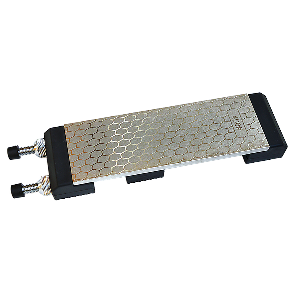 Double-Sided Diamond Knife Sharpeners Sharpening Stone W/ Stone Holder V63-825451