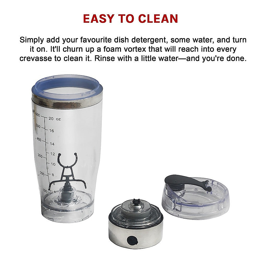 600ml Electric Smart Portable Blender Protein Shaker Bottle Cup V63-825481