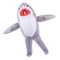 Shark Fancy Dress Fan Inflatable Costume Suit V63-825771