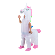 Giant Unicorn Fancy Dress Fan Inflatable Costume Suit V63-825781