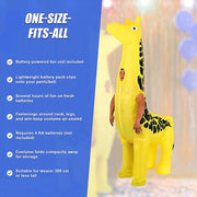 Giraffe Fancy Dress Fan Inflatable Costume Suit V63-825791