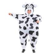 Cow Fancy Dress Fan Inflatable Costume Suit V63-825801