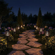 10 Pack Solar Torch Lights 96 LED Flickering Lighting Dancing Flame Garden Lamp V63-825821
