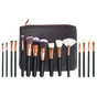 Soft 15Pcs Pro Face Powder Makeup Brushes Set Eyeshader Blending Highlight Tools V63-825851