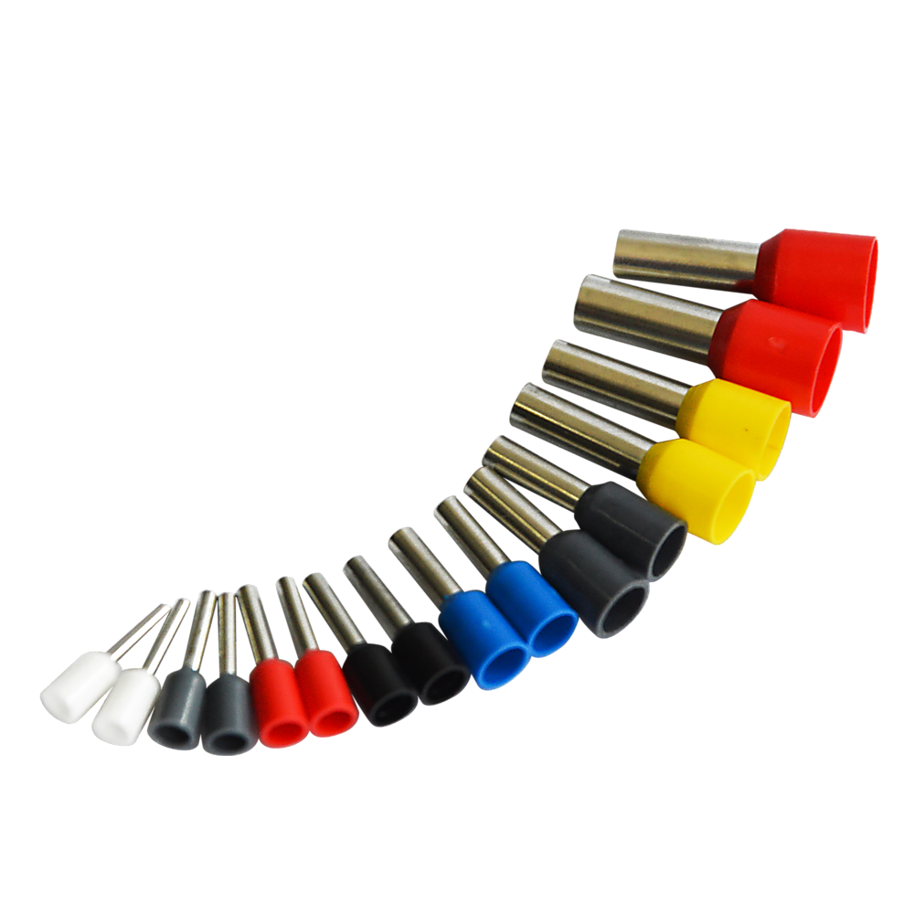 1200Pcs Bootlace Ferrule Crimper kit 0.25-10mm2 Cord End Ratchet Crimping Tool V63-825861