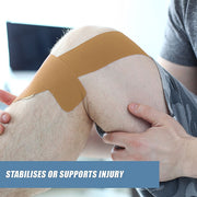 Premium Rigid Sports Strapping Tape - 16 Rolls x 38mm x 13.7m V63-825901