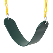 2 Pack Heavy Duty Playground Swing Seats with 66 Inch Plastic Coated Chains for Outdoor Backyard Play V63-825911