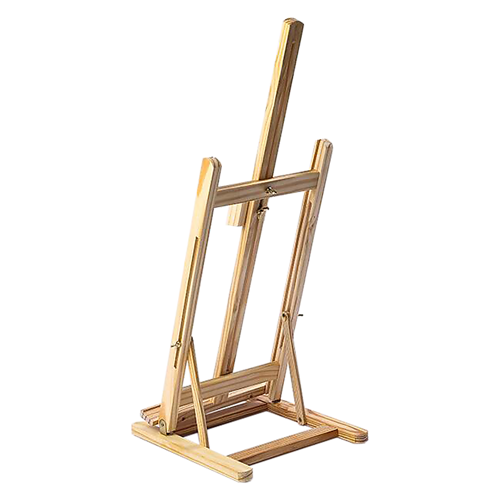 Tabletop Easel Wood Studio H Frame Artist Painting Display Stand For Art Wedding Shop Use V63-825931