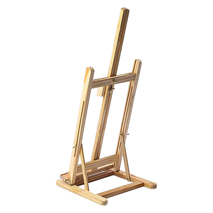 Tabletop Easel Wood Studio H Frame Artist Painting Display Stand For Art Wedding Shop Use V63-825931