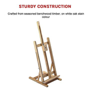 Tabletop Easel Wood Studio H Frame Artist Painting Display Stand For Art Wedding Shop Use V63-825931