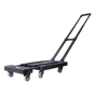 Foldable Hand Flatbed Trolley Cart 6 x 360 Degree Rotating Wheels with Maximum Load 200Kg V63-825941