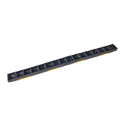 180cm Heavy Duty Rubber Curb Parking Guide Wheel Driveway Stopper Reflective Yellow V63-826011