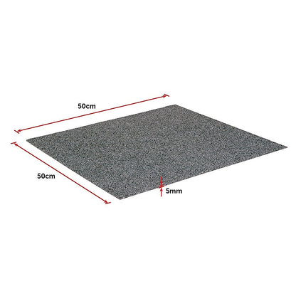 5m2 Box of Premium Carpet Tiles Commercial Domestic Office Heavy Use Flooring Grey V63-826051