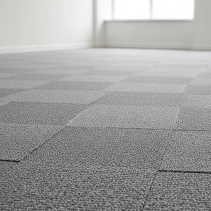 5m2 Box of Premium Carpet Tiles Commercial Domestic Office Heavy Use Flooring Grey V63-826051