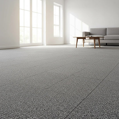5m2 Box of Premium Carpet Tiles Commercial Domestic Office Heavy Use Flooring Grey V63-826051