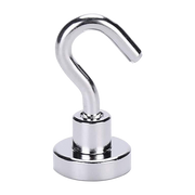 10x Strong Rare Earth N38 Neodymium Magnetic Hanger Holder 10kg Magnet Hooks V63-826061